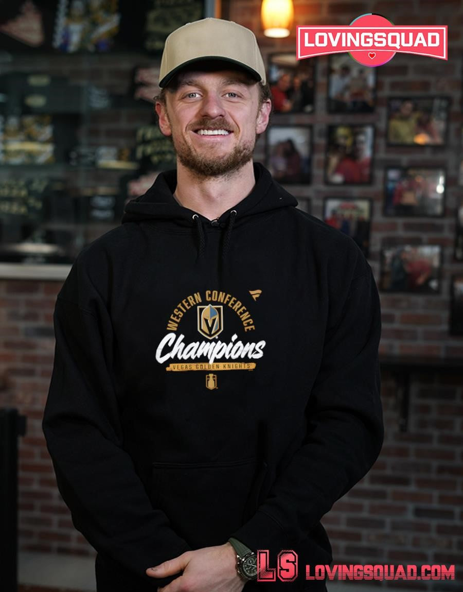 Vegas Golden Knights 2026 NHL Western Conference Champions Logo retro Shirt