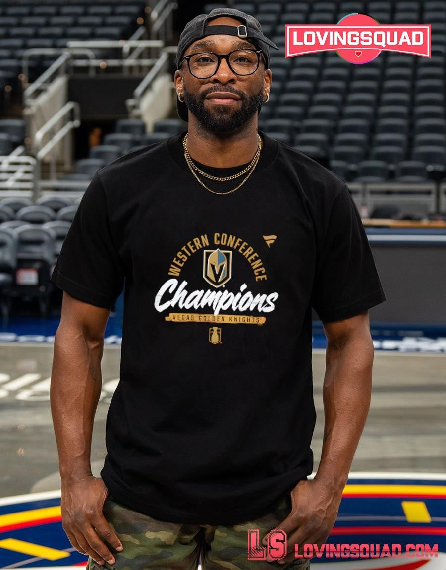 Vegas Golden Knights 2026 NHL Western Conference Champions Logo retro Shirt