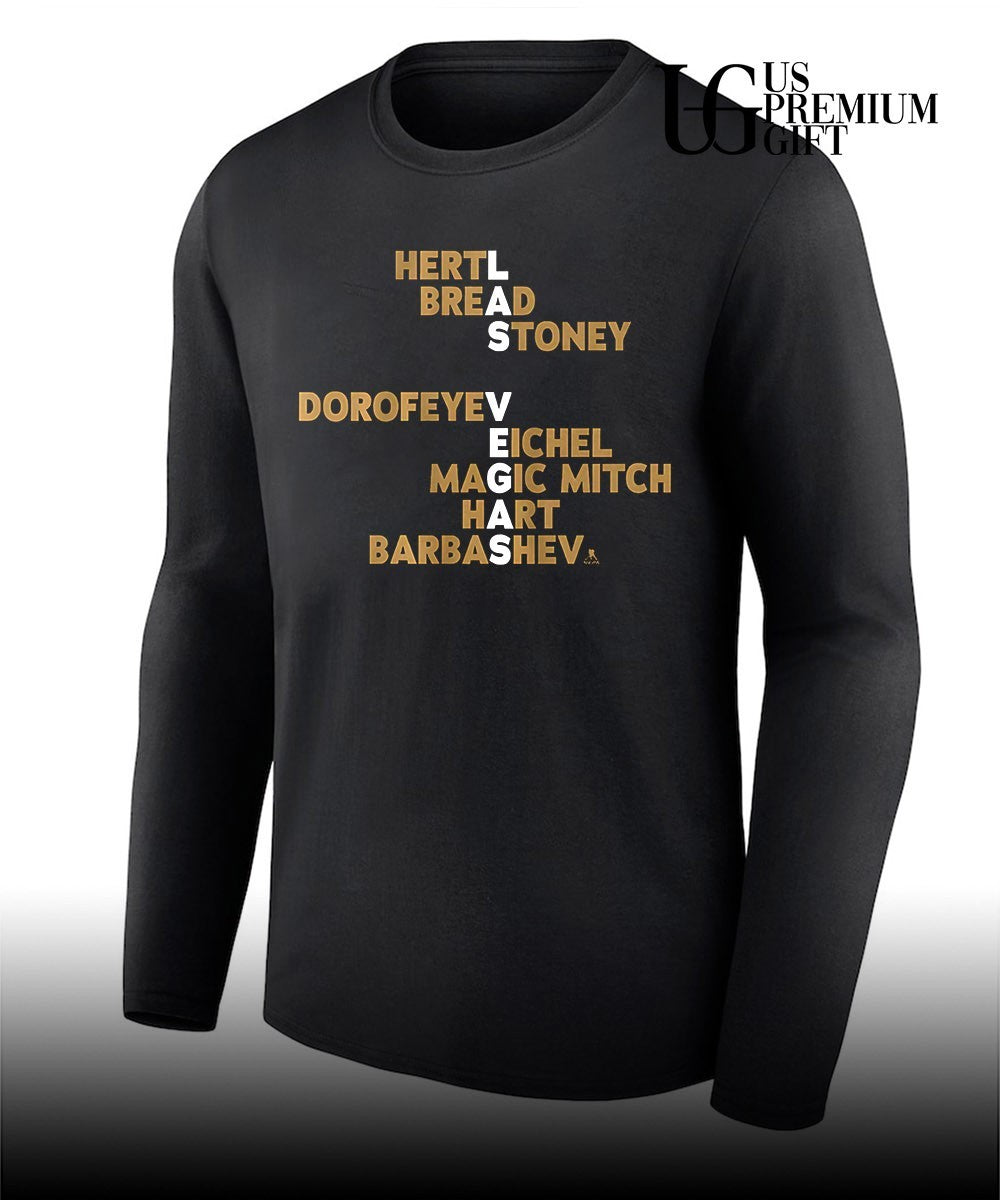 Vegas Golden Knights Hockey names 2026 shirt