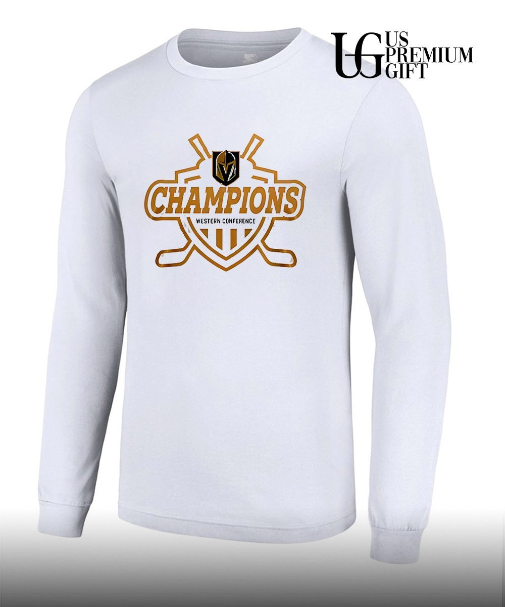 Vegas Golden Knights Western Conference Champions 25-26 Hockey shirt