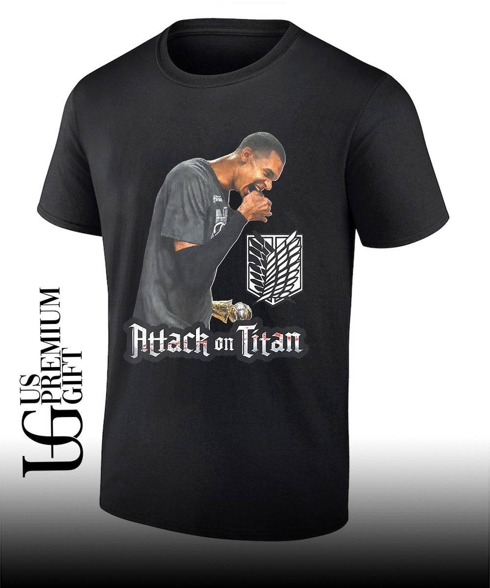 Victor Wembanyama Attack on Titan Spurs NBA shirt