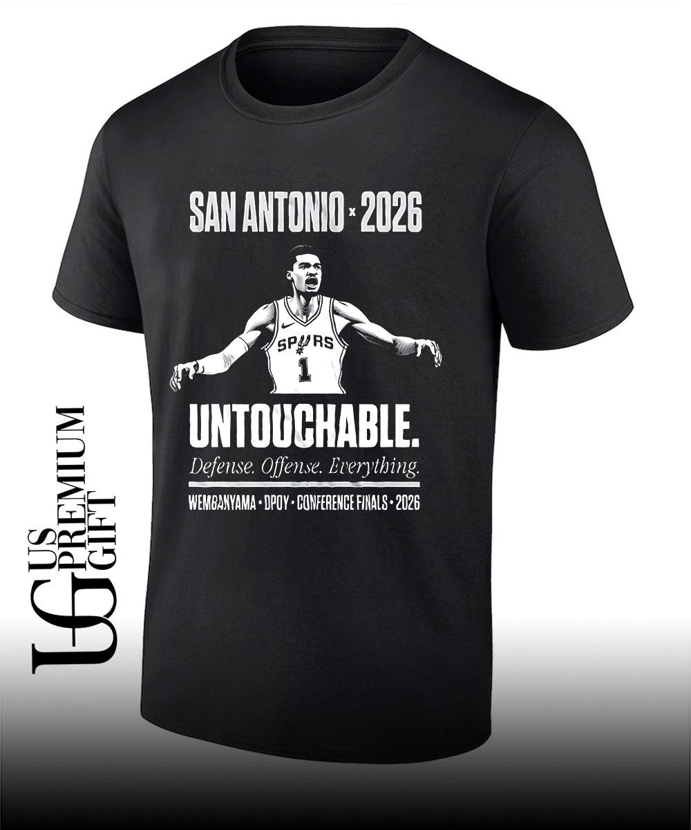 Victor Wembanyama Defensive Player Year Western Conference Finals NBA 2026 shirt