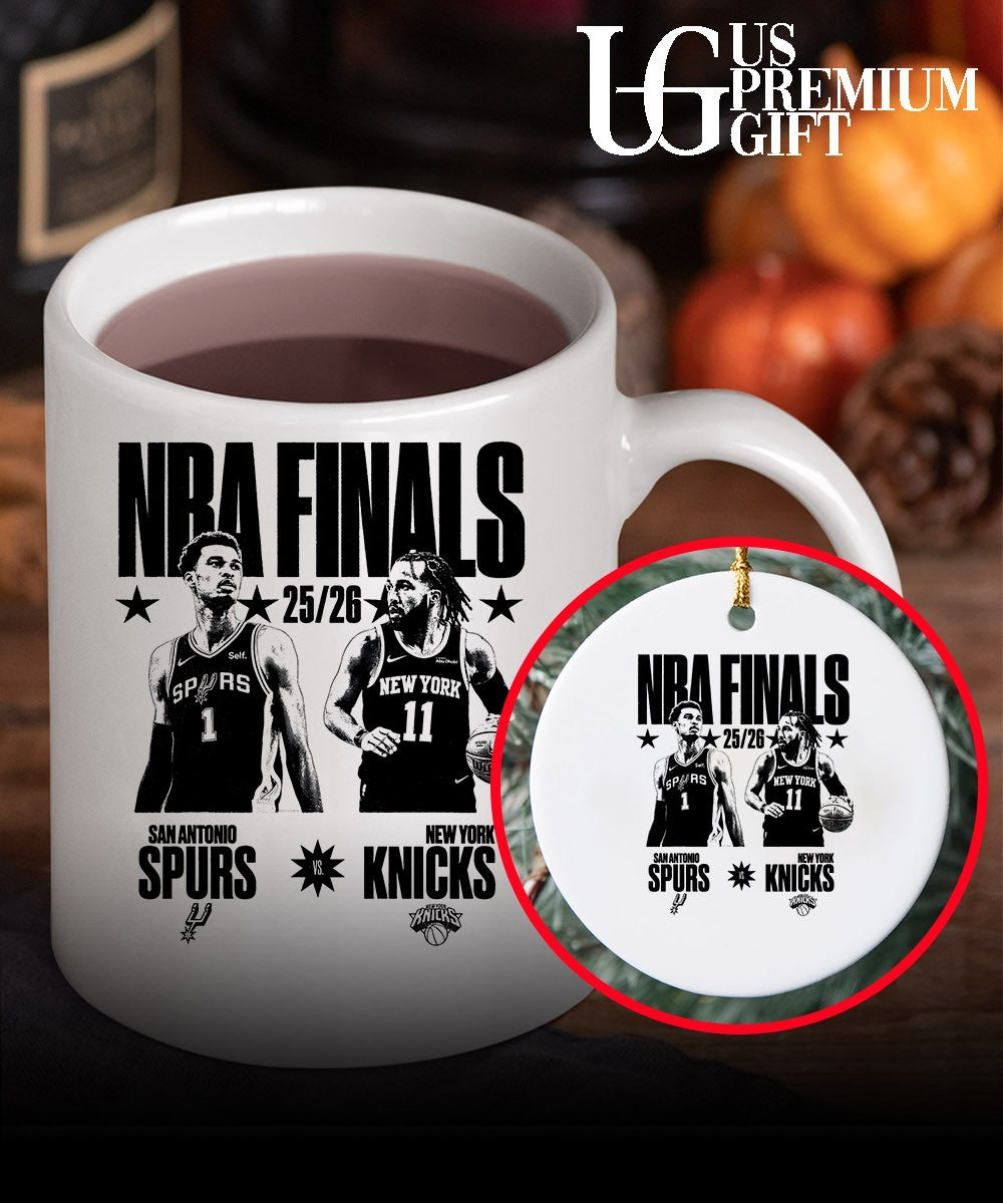 Victor Wembanyama Jalen Brunson Spurs Knicks NBA Finals 25_26 shirt