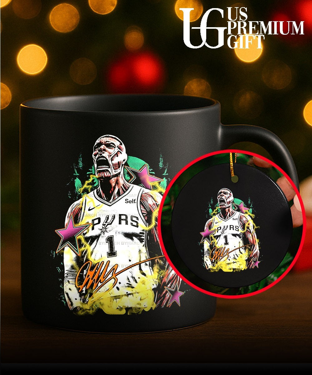 Victor Wembanyama San Antonio Spurs Attack on Titan Colossal Titan Spurs 1 Self shirt