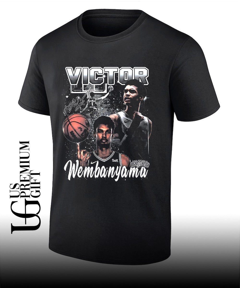 Victor Wembanyama San Antonio Spurs NBA 2026 graphic shirt