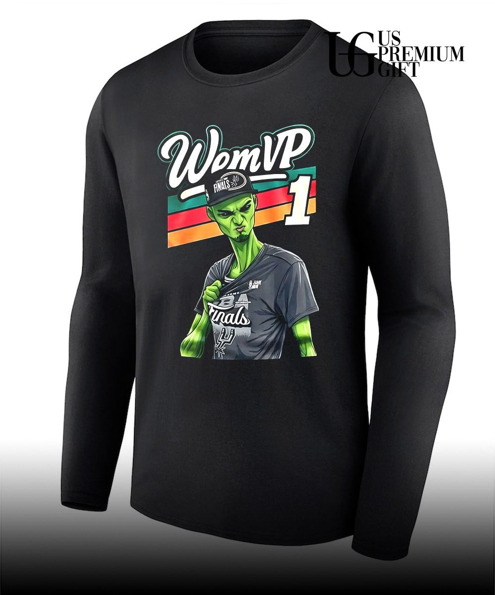 Victor Wembanyama San Antonio Spurs NBA Finals WemVP 1 Alien Basketball shirt