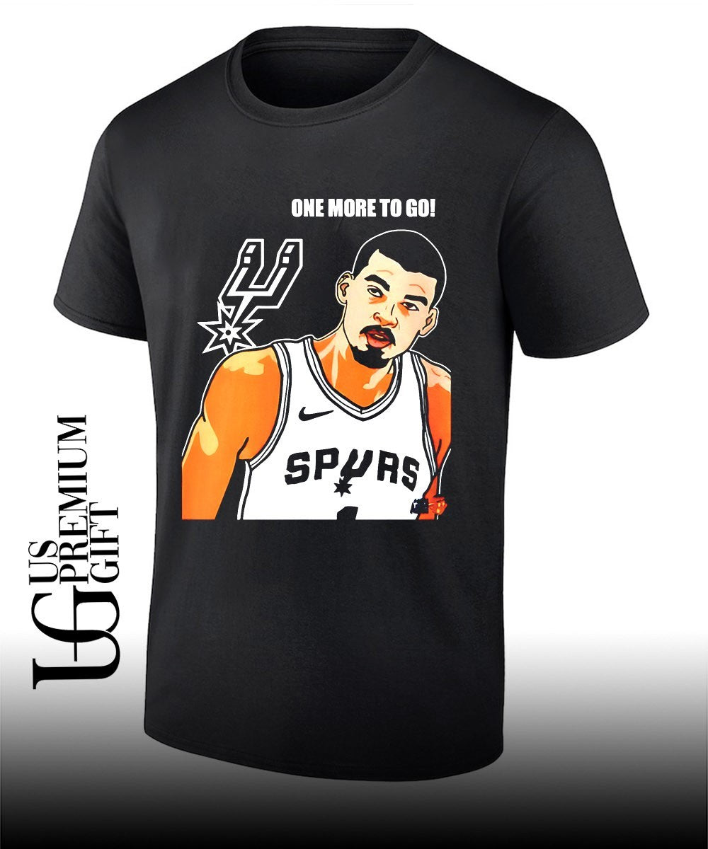 Victor Wembanyama San Antonio Spurs NBA One More to Go shirt