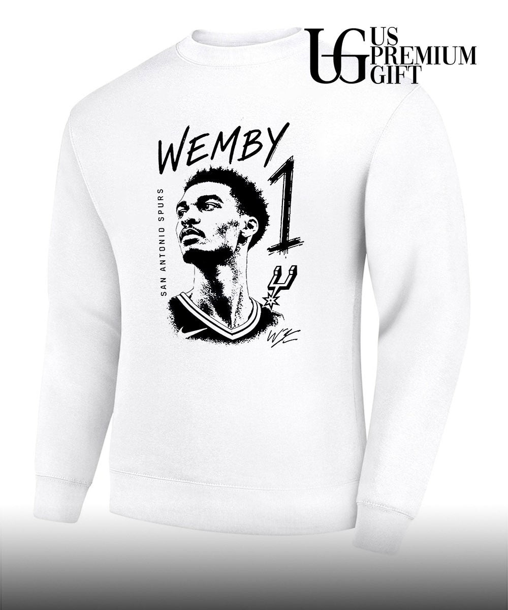 Victor Wembanyama San Antonio Spurs NBA Wemby 1 basketball 2026 Finals shirt