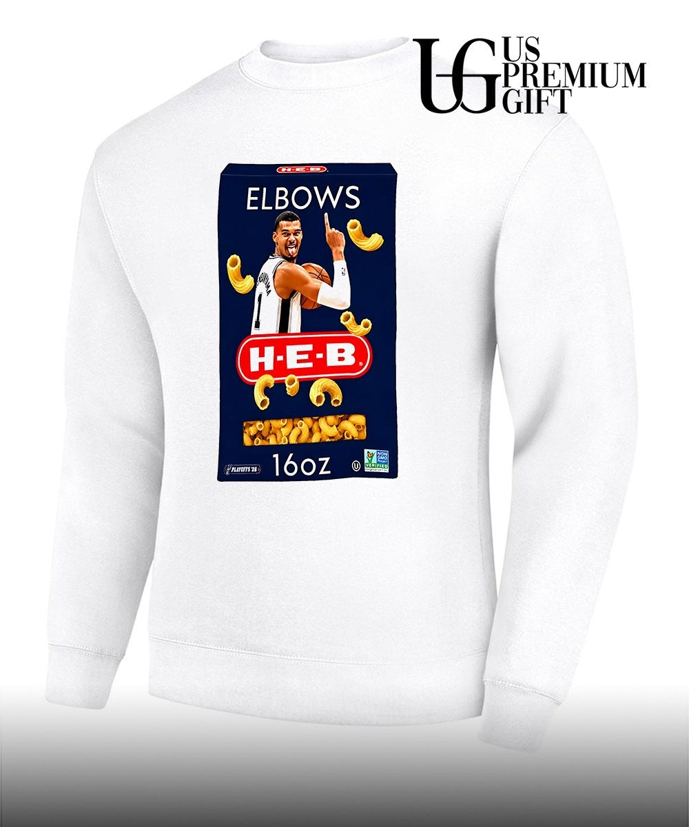Victor Wembanyama Wemby Elbows Heb San Antonio Spurs basketball 2026 shirt