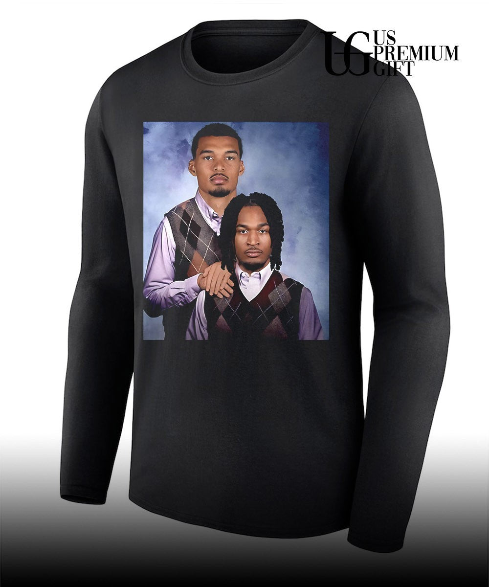 Victor Wembanyama and Stephon Castle San Antonio Spurs NBA Step Brothers shirt