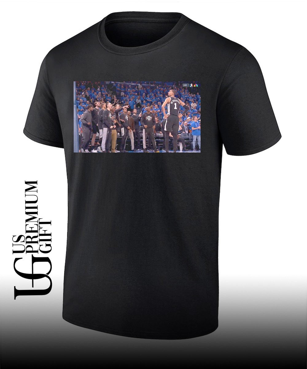 Victor Wembanyama and teammates 2026 WCF Game 1 shirt