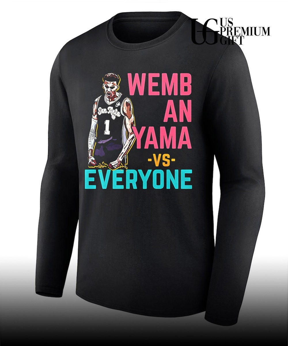 Victor Wembanyama vs Everyone San Antonio Spurs NBA 2026 shirt