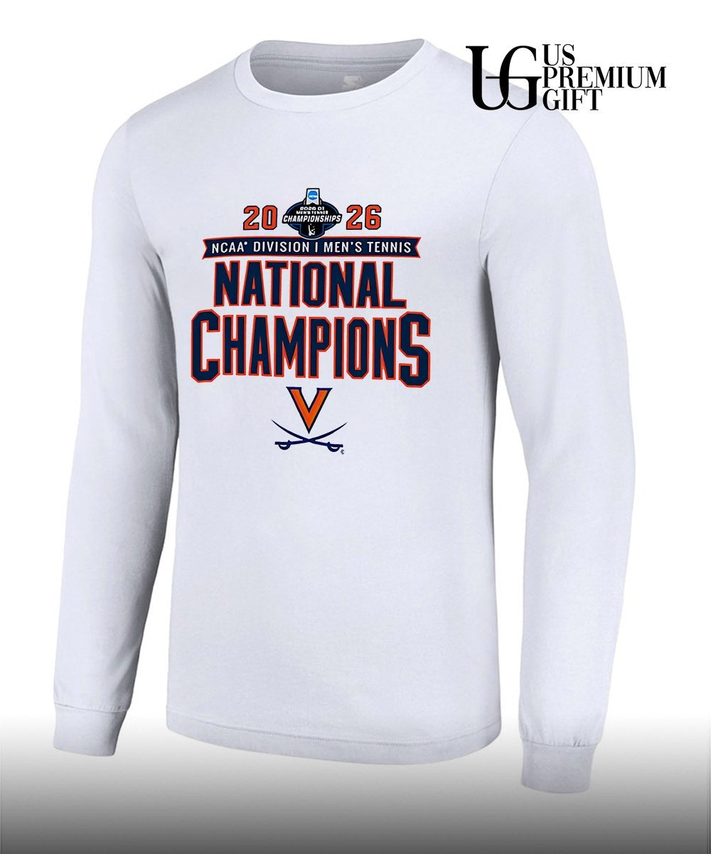 Virginia Cavaliers 2026 NCAA Division I Men’s Tennis National Champions shirt
