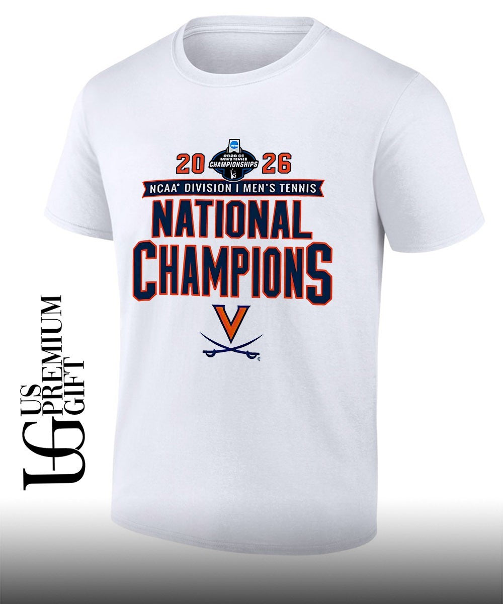 Virginia Cavaliers 2026 NCAA Division I Men’s Tennis National Champions shirt
