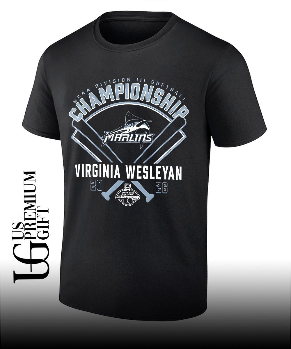 Virginia Wesleyan Marlins NCAA Division III Softball Championship 2026 shirt