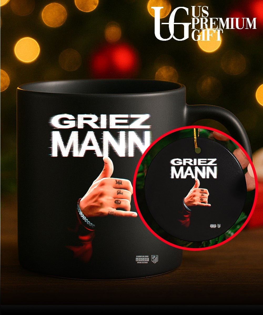 Antoine Griezmann Griez Mann diamond chain shirt
