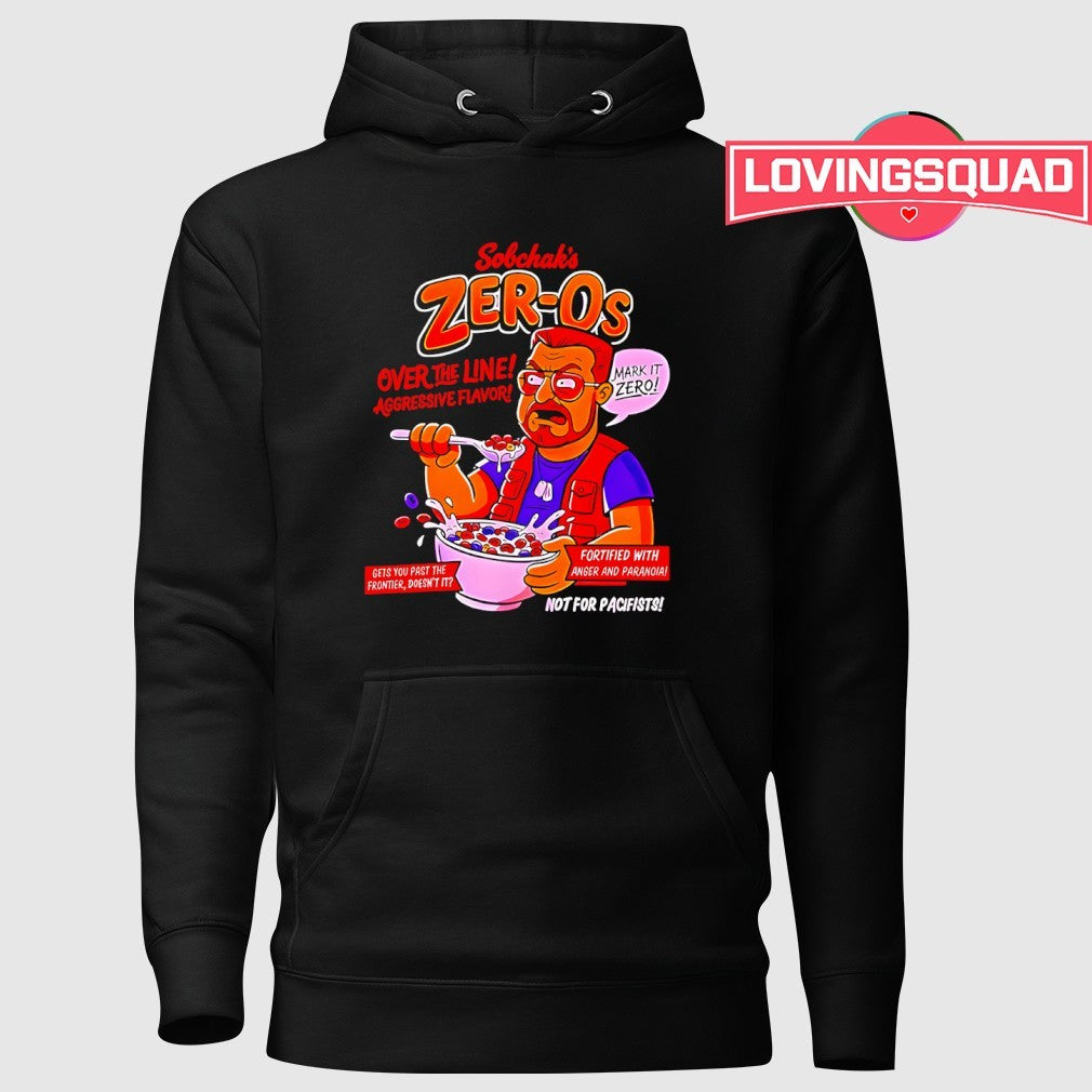 Walter Sobchak From The Big Lebowski Sobchaks Zeros Over The Line Aggressive Flavor Shirt