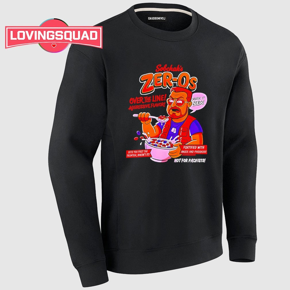 Walter Sobchak From The Big Lebowski Sobchaks Zeros Over The Line Aggressive Flavor Shirt