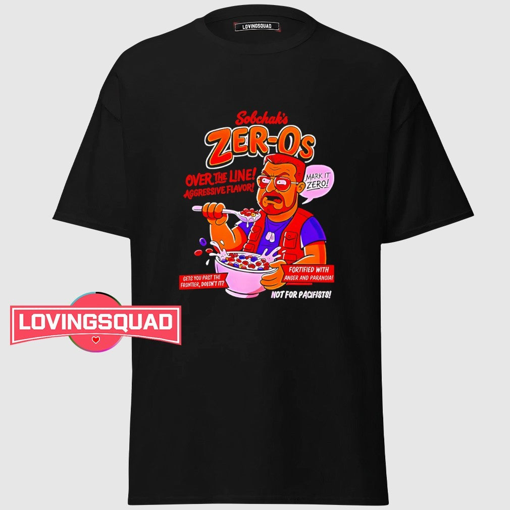 Walter Sobchak From The Big Lebowski Sobchaks Zeros Over The Line Aggressive Flavor Shirt