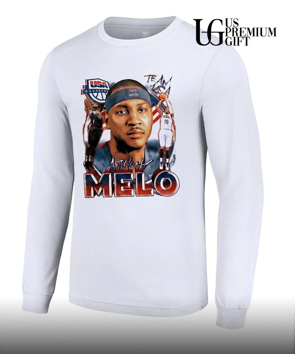 Carmelo Anthony player Team USA basketball vintage shirt