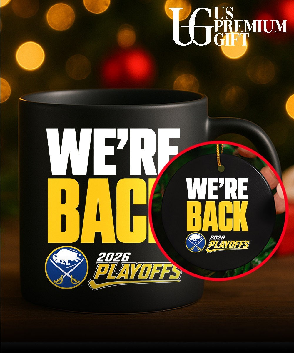 We Are Back Buffalo Sabres 2026 Stanley Cup Playoffs logo shirt