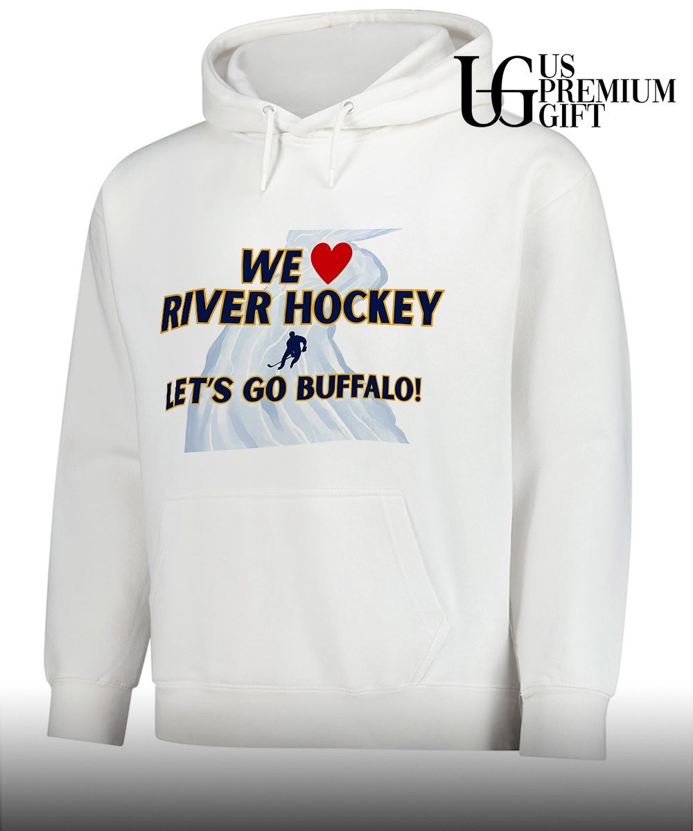 We Love River Hockey Let’s Go Buffalo shirt