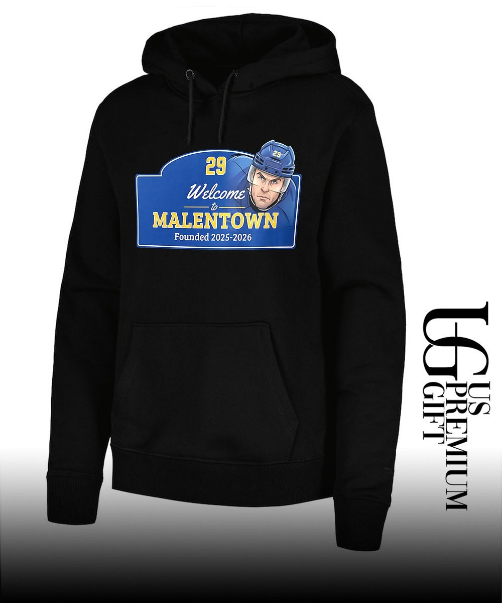 Welcome to Malentown Founded Alex Lyon Buffalo Sabres NHL 2025-2026 shirt