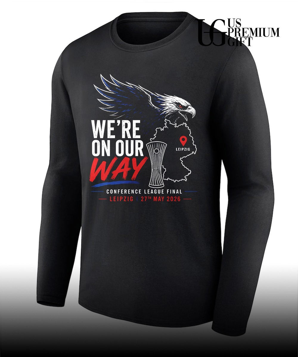 We’re on our way Conference League final 2026 shirt