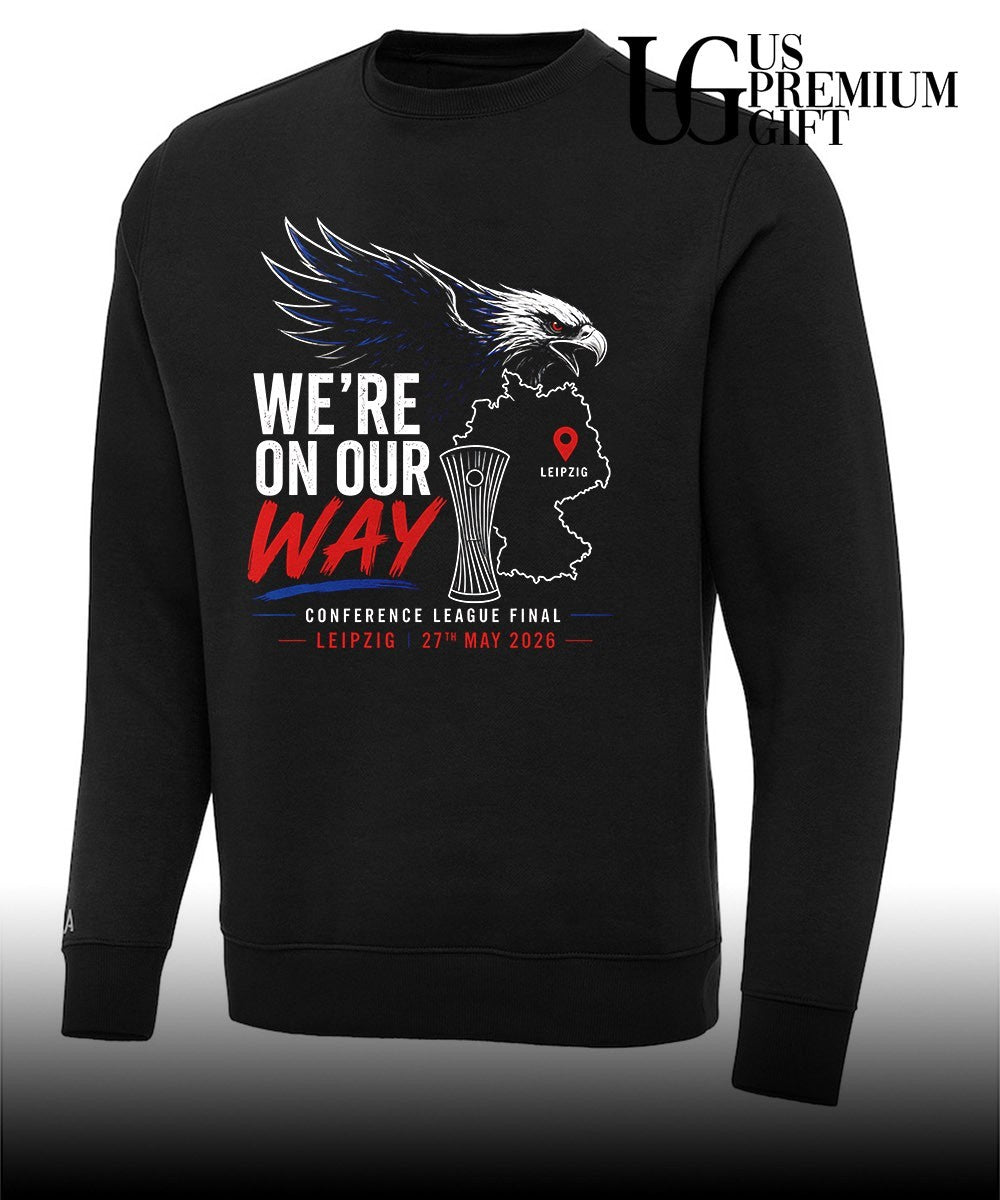 We’re on our way Conference League final 2026 shirt