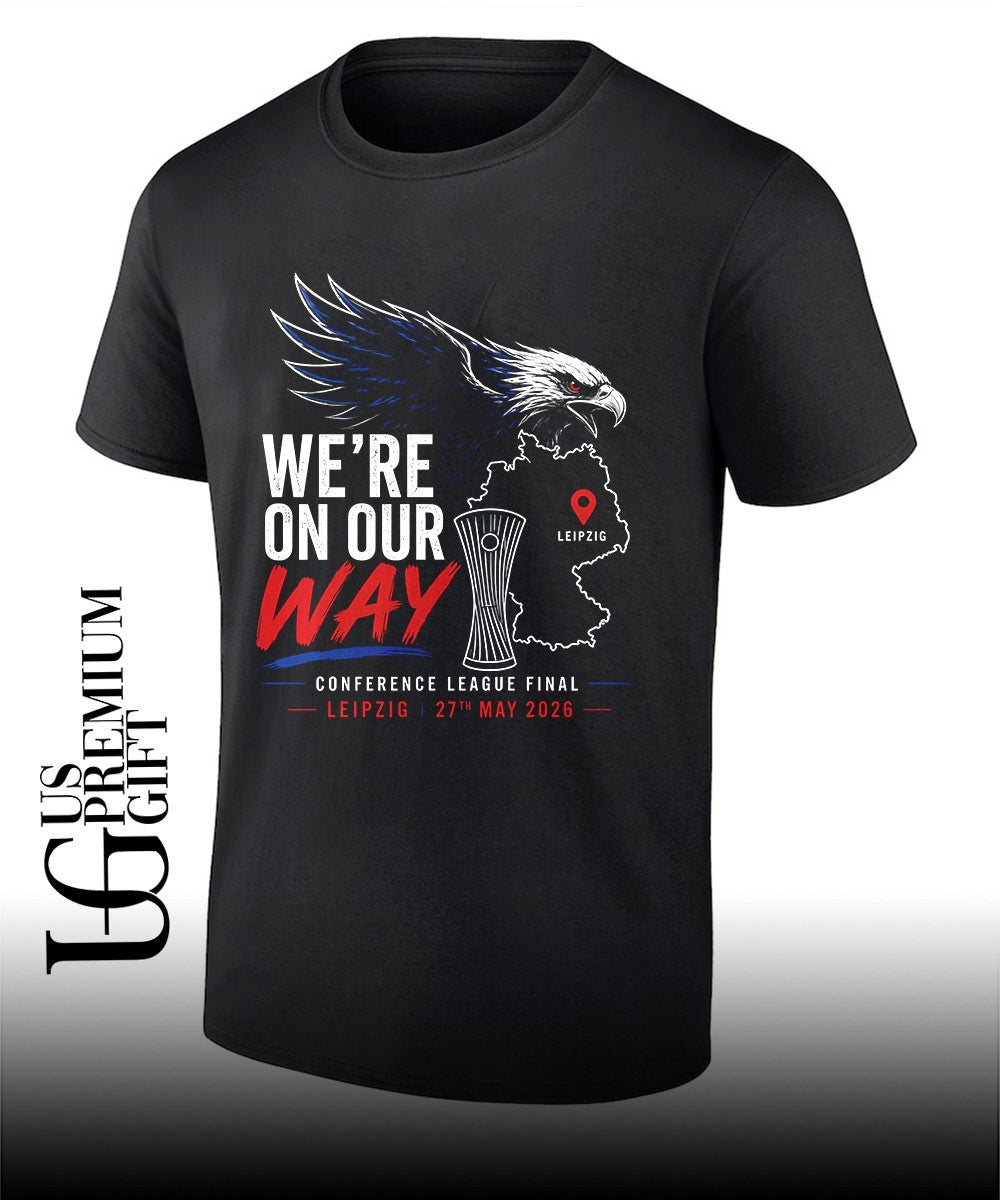 We’re on our way Conference League final 2026 shirt