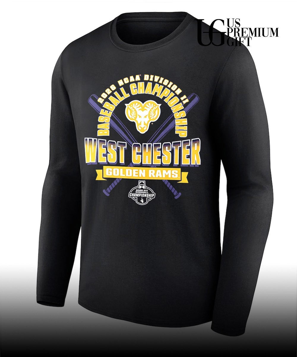 West Chester Golden Rams 2026 NCAA Division II Baseball Championship shirt