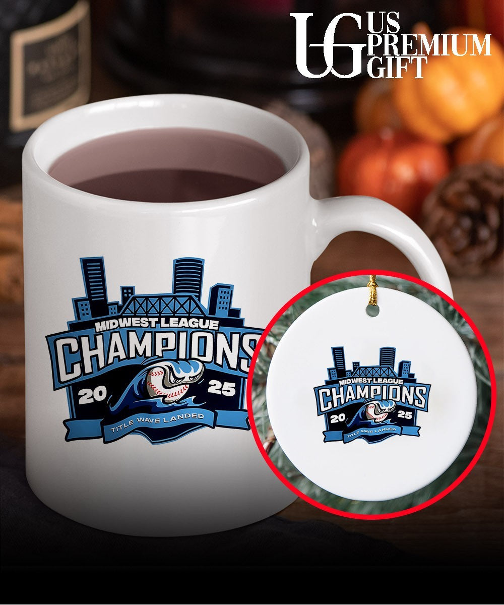 West Michigan Whitecaps Midwest League Champions 2026 shirt