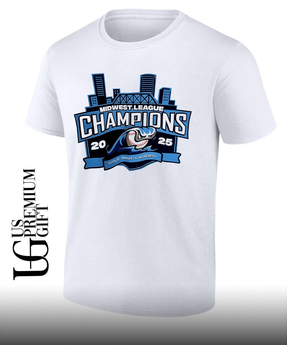 West Michigan Whitecaps Midwest League Champions 2026 shirt