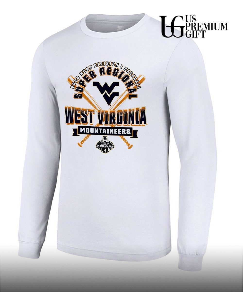West Virginia Mountaineers 2026 NCAA Division I Baseball Super Regional shirt