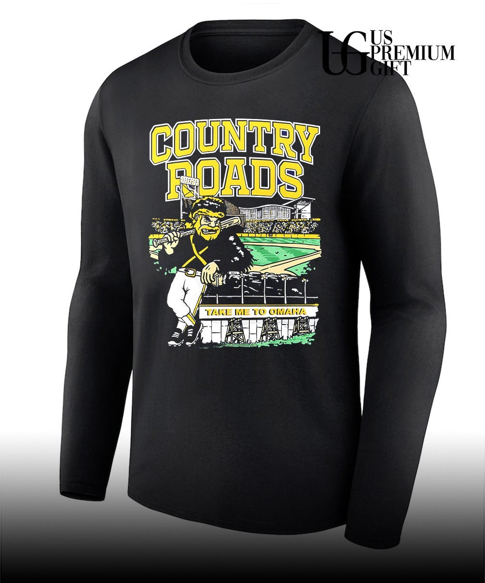 West Virginia Mountaineers Baseball NCAA Country Roads Take Me to Omaha 2026 shirt