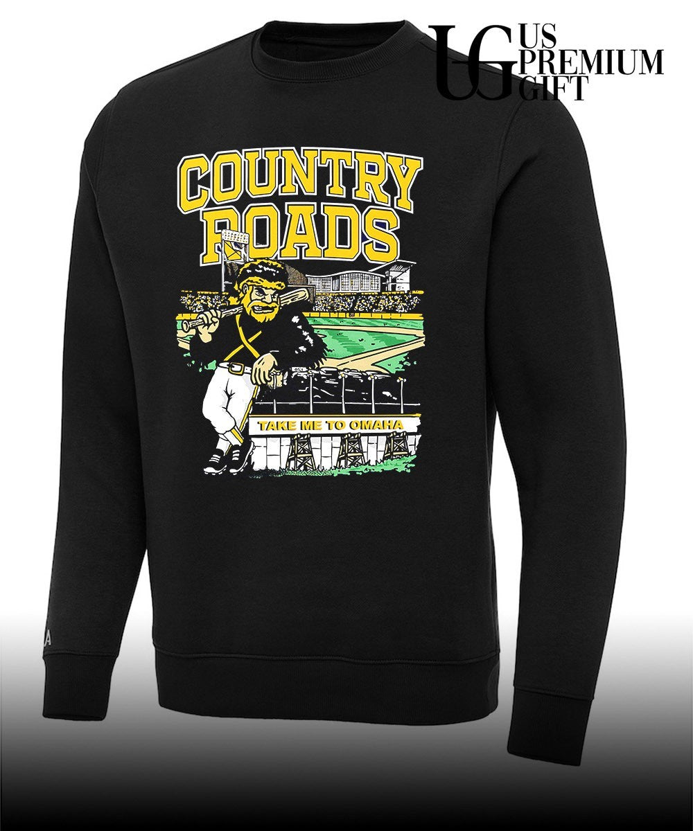 West Virginia Mountaineers Baseball NCAA Country Roads Take Me to Omaha 2026 shirt