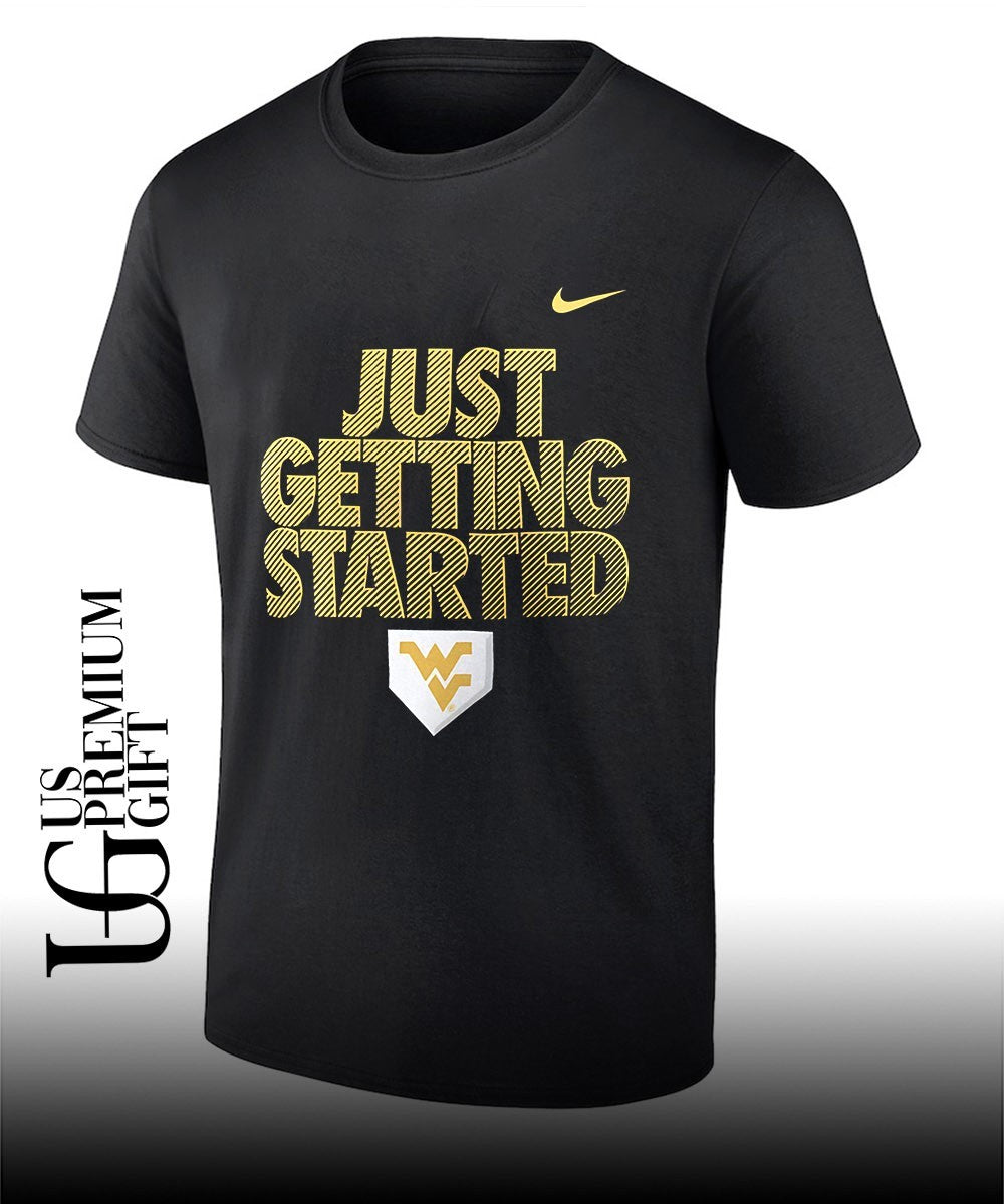 West Virginia Mountaineers Just Getting Started 2026 NCAA Baseball Men’s College World Series shirt