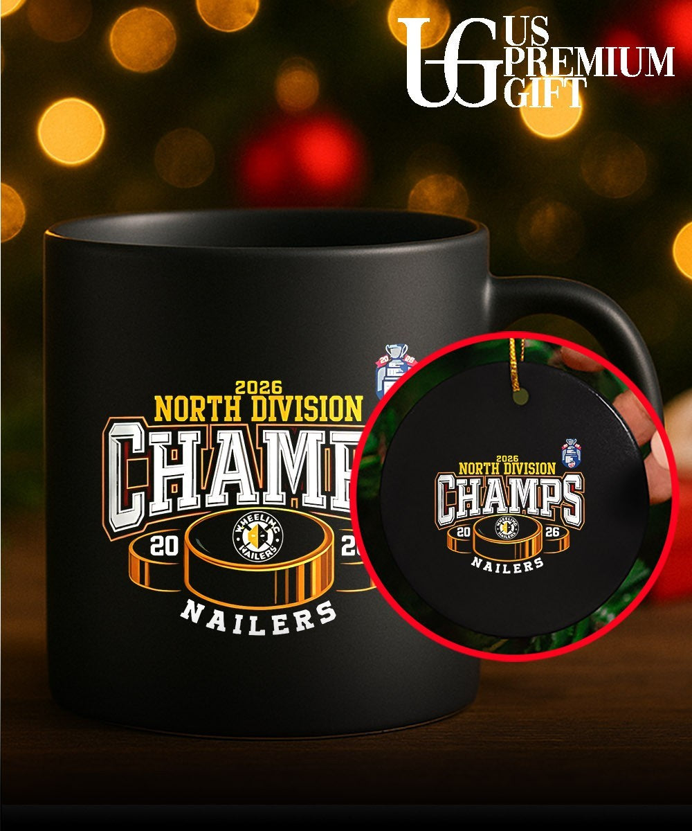 Wheeling Nailers North Division Champions Playoffs 2026 shirt