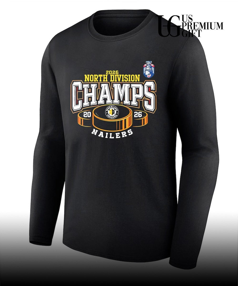 Wheeling Nailers North Division Champions Playoffs 2026 shirt
