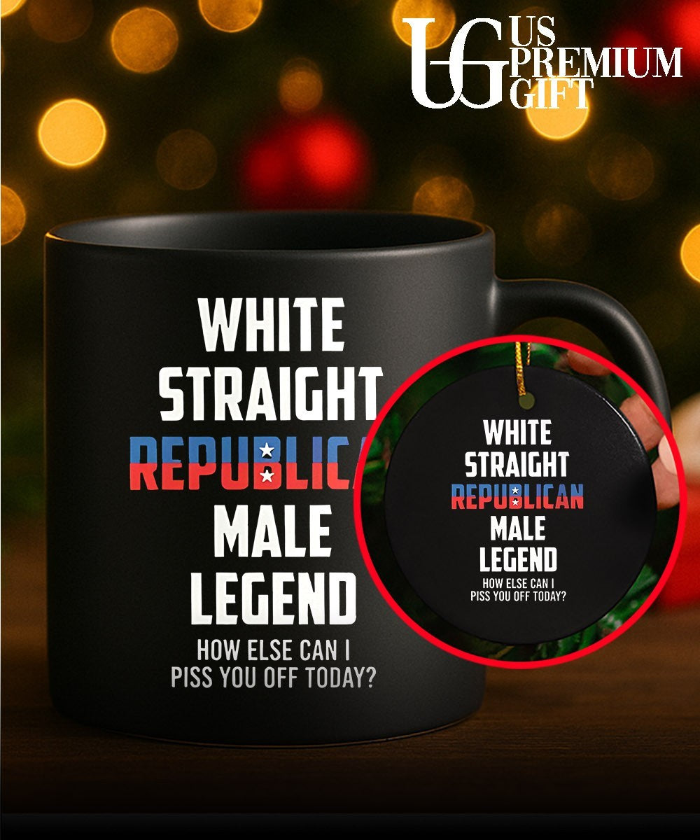 White Straight Republican Male Legend shirt