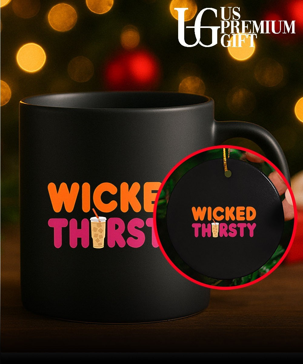 Wicked Thirsty Iced Coffee shirt