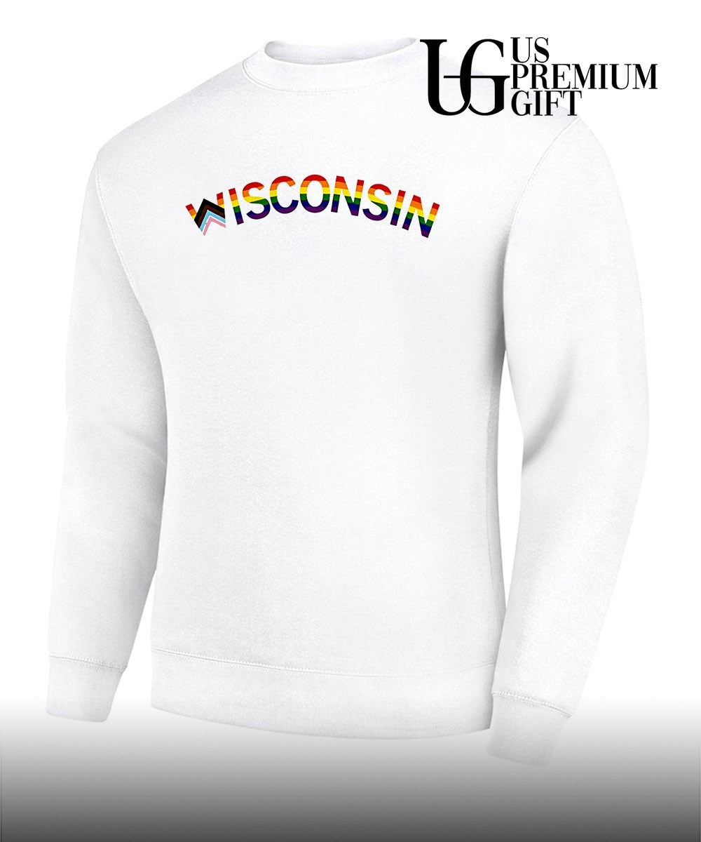 Wisconsin Pride Month 2026 LGBTQ rainbow shirt