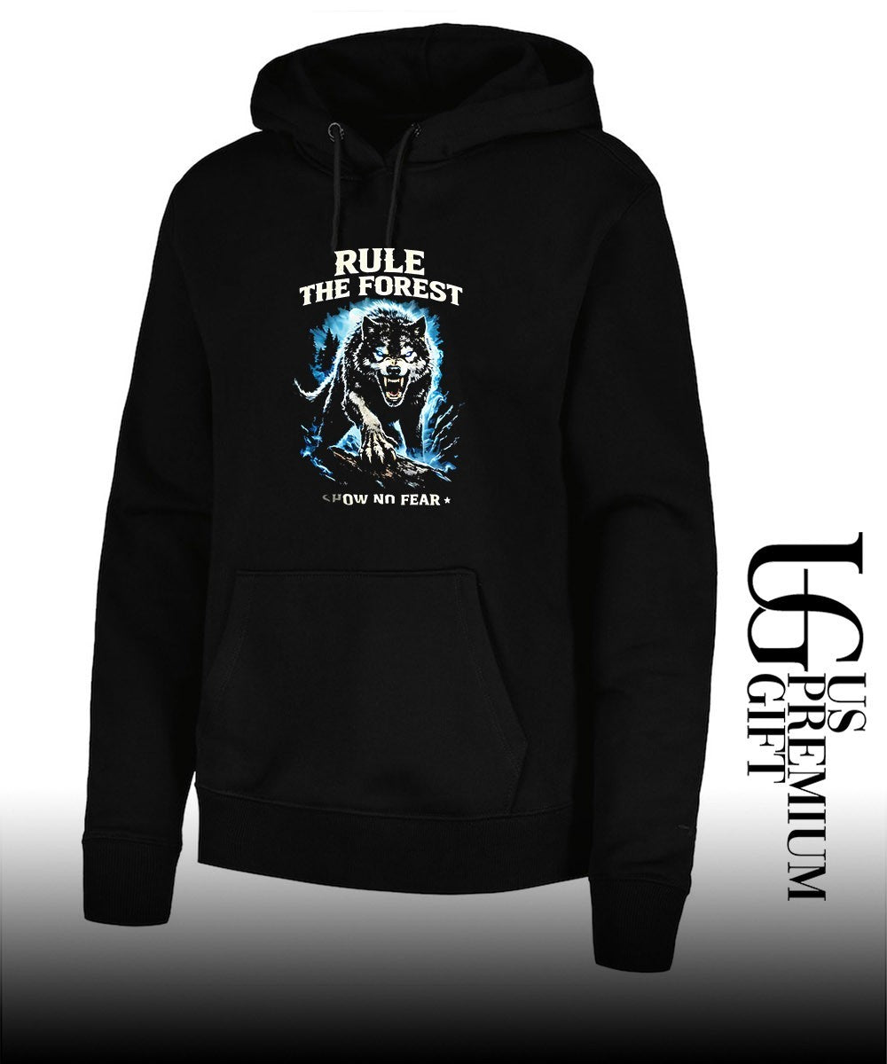Wolf rule the forest show no fear shirt
