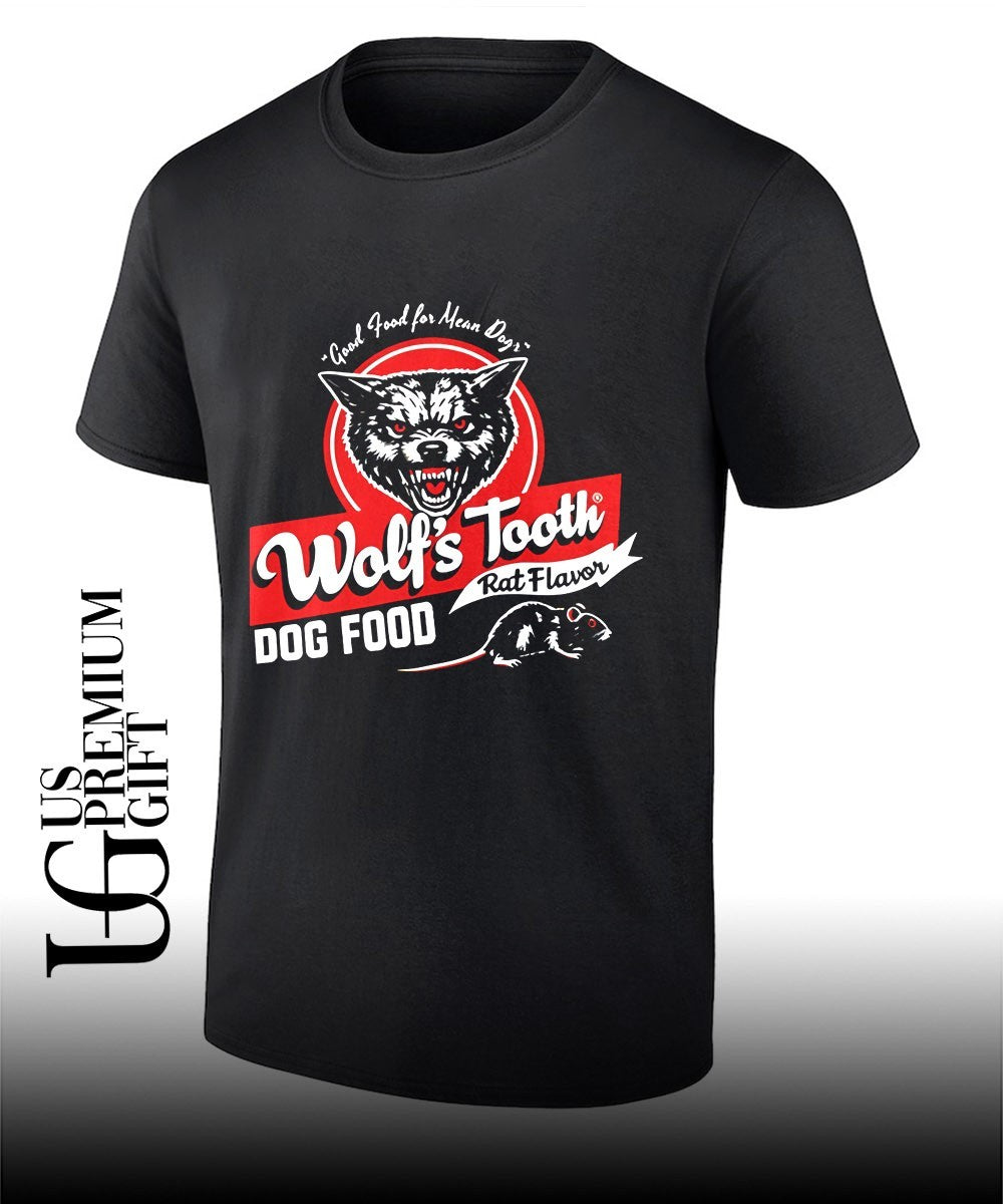 Wolf’s tooth dog food rat flavor shirt