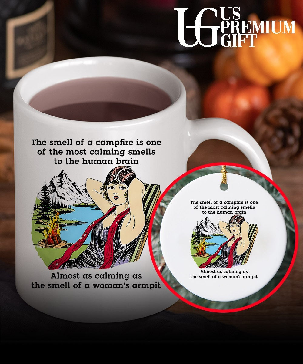 Woman The smell of a campfire is one of the most calming smells to the human brain shirt