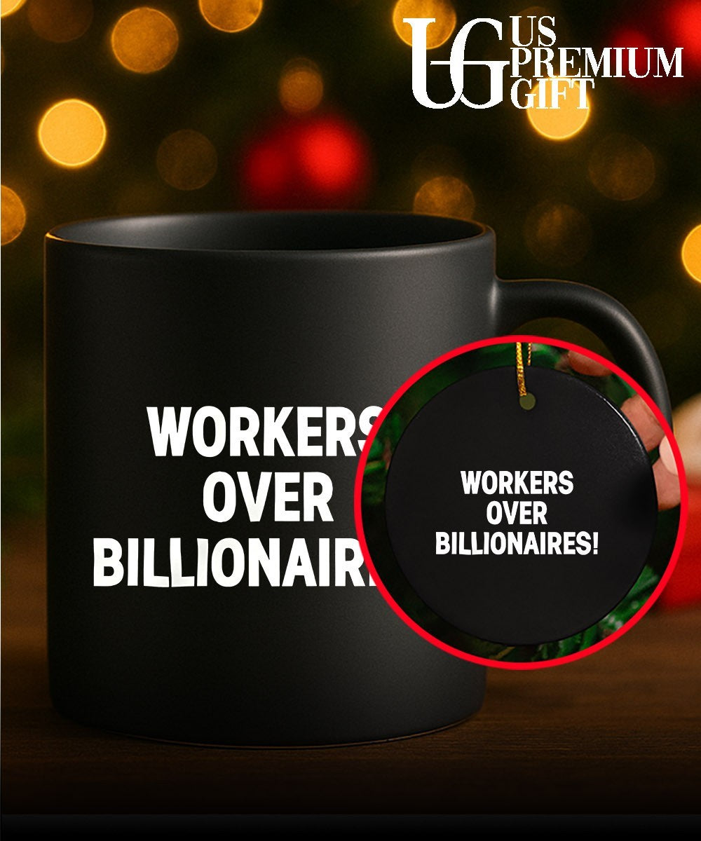 Workers Over Billionaires May Day shirt