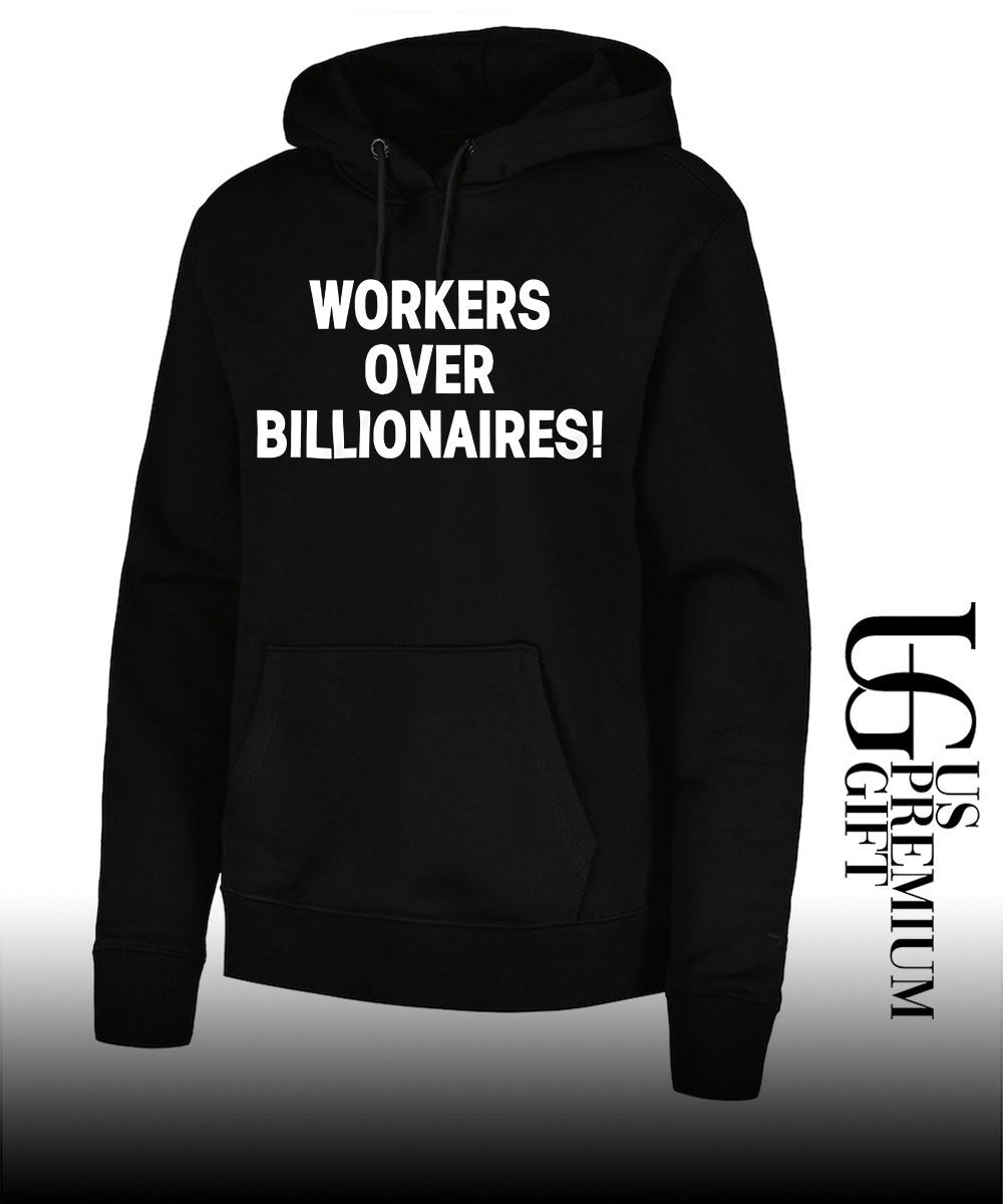 Workers Over Billionaires May Day shirt