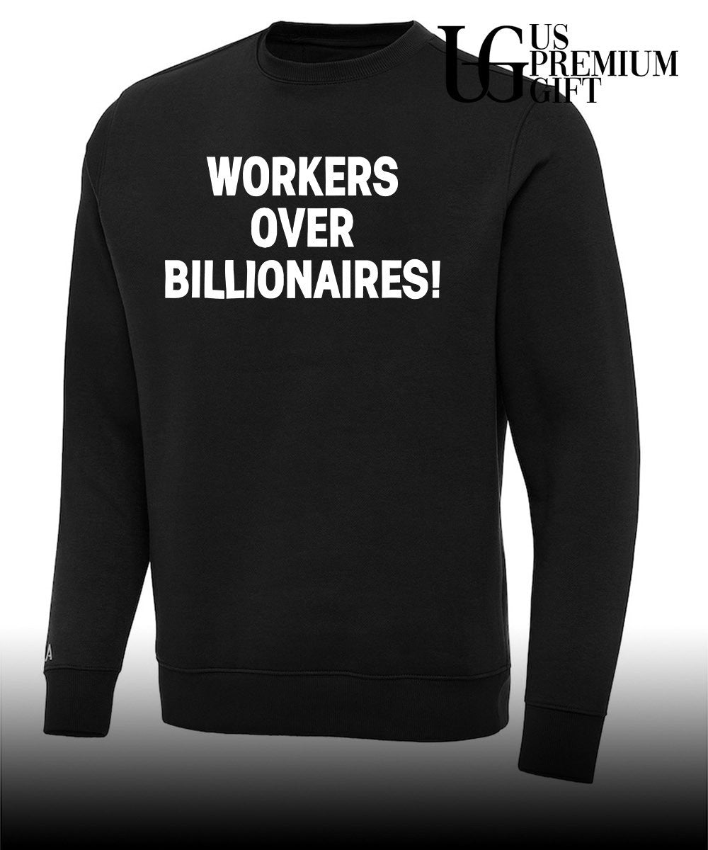 Workers Over Billionaires May Day shirt