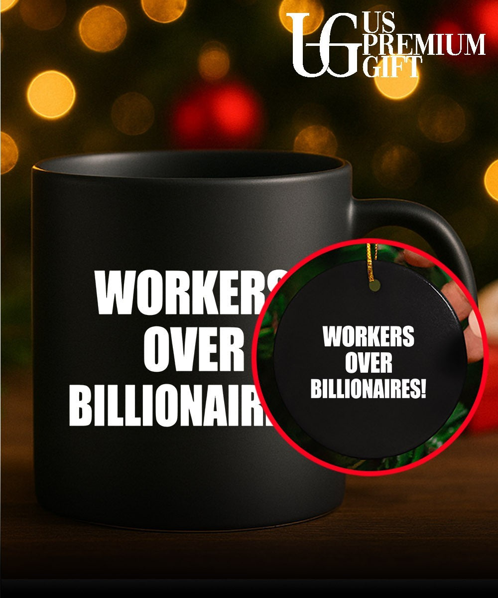 Workers over Billionaires shirt