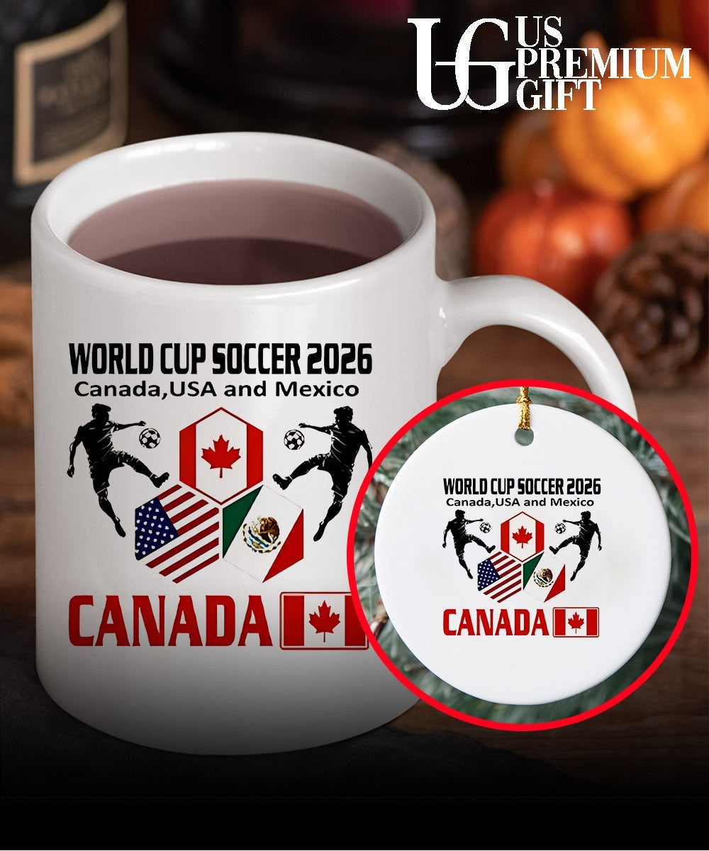 World Cup Soccer 2026 Canada USA and Mexico shirt